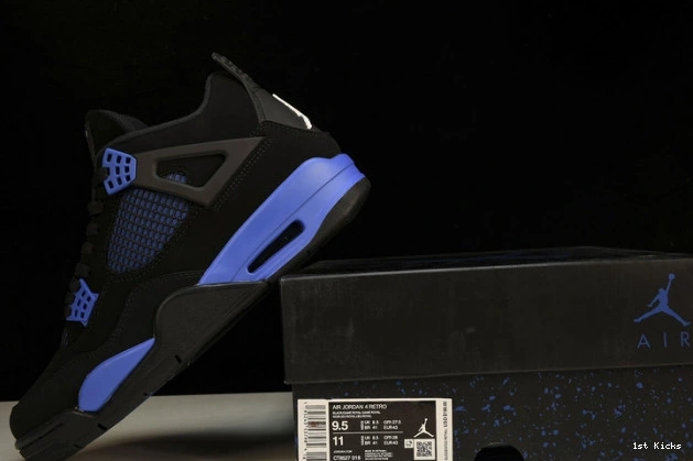 1st Kicks Black 4 CT8527-018 Retro Game Jordan Royal 0822